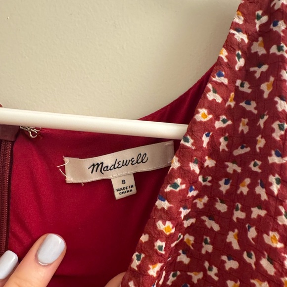 Madewell Starviolet Mini Dress Size 8 - Picture 3 of 5